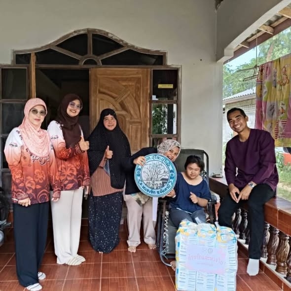 องค์การบริหารส่วนตำบลจัดพิธีปล่อยขบวนลงพื้นที่ให้แก่ผู้ป่วยติดเตียงและผู้มีภาวะพึ่งพิง