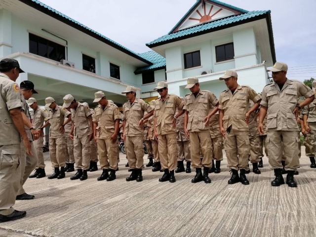 โครงการฝึกอบรมอาสาสมัครป้องกันภัยฝ่ายพลเรือน (อปพร) อบต.ปุโละปุโย ประจำปี พ.ศ.2562